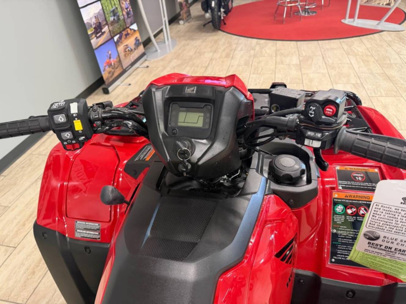 A photo of this 2026 Honda TRX520FM2T RE 2026