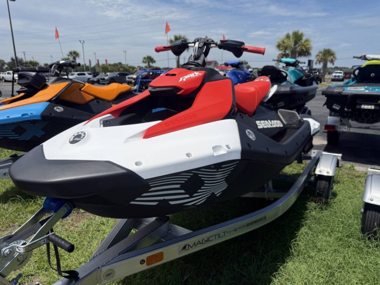 A photo of this 2026 Sea-Doo Spark Trixx for 1 Rotax 900 ACE - 90 iBR and A