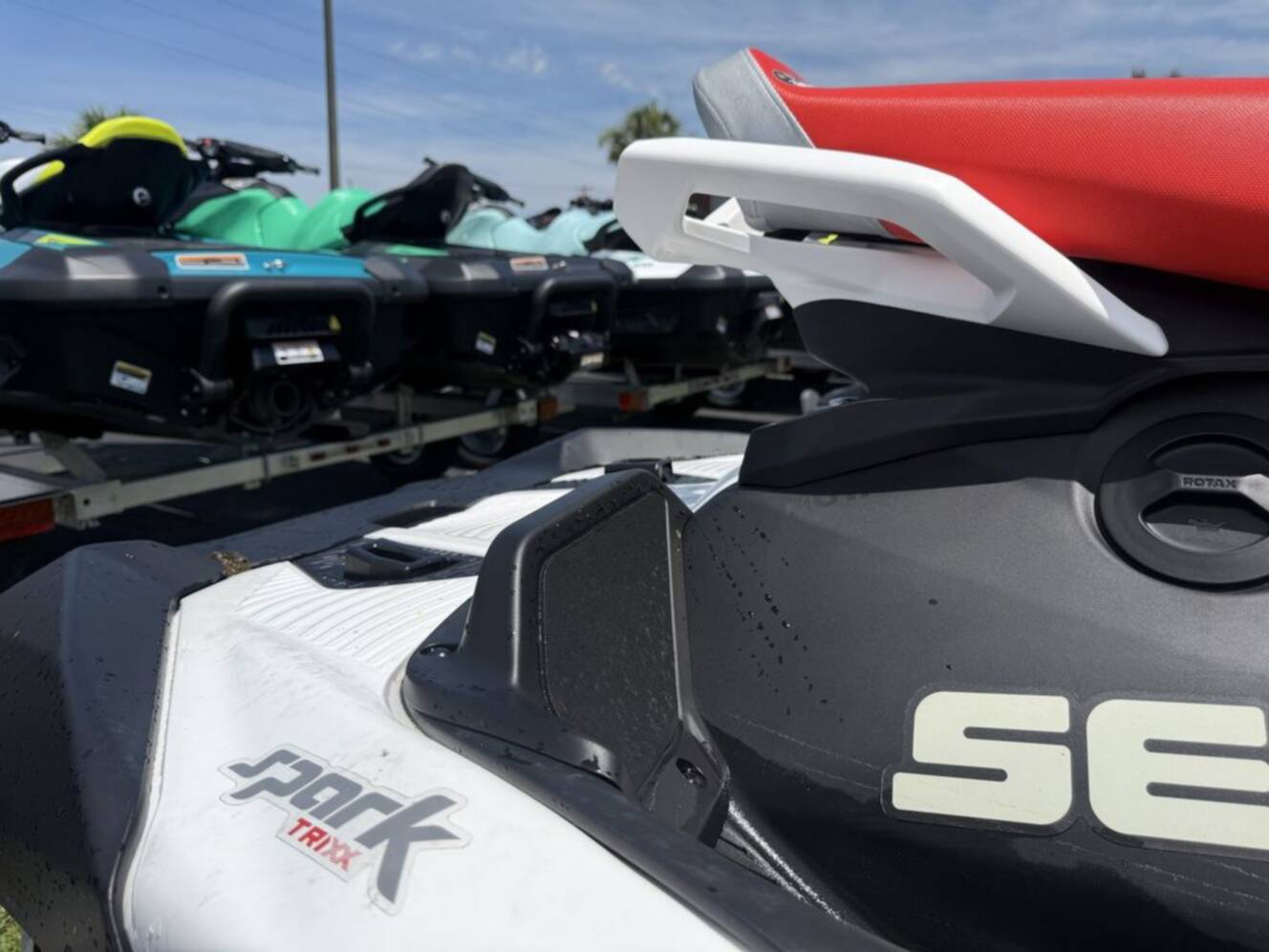 A photo of this 2026 Sea-Doo Spark Trixx for 1 Rotax 900 ACE - 90 iBR and A