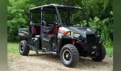 2017 Polaris® RANGER CREW® 570-4 EPS Titanium Metallic UTV/Utility ATV