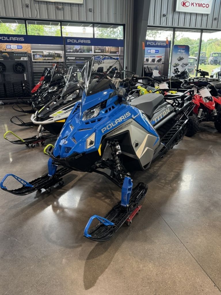 2027 Polaris® 850 Titan Nordic Pro Matte Silver Quartz / Velocity Blu in hampton falls NH