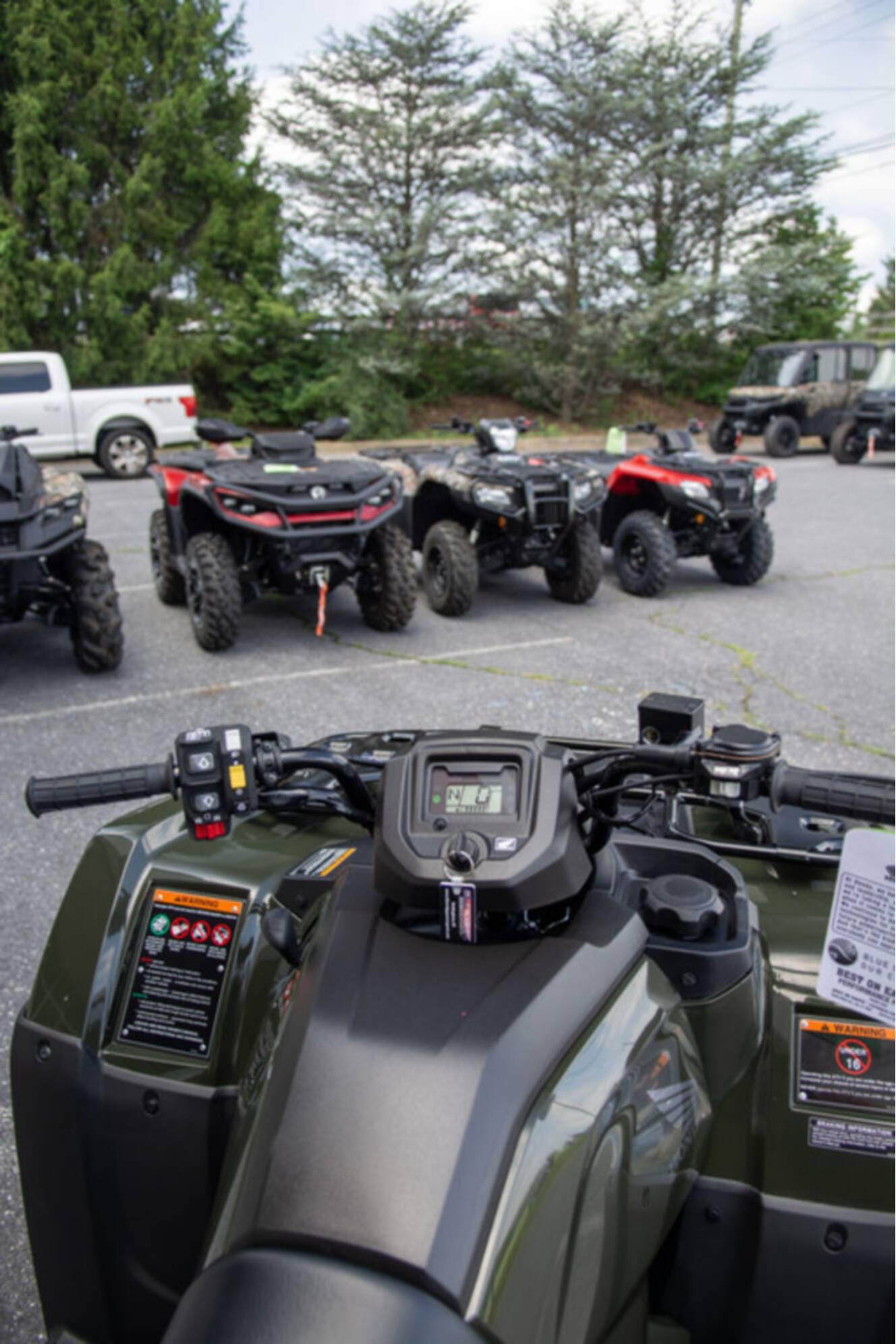 A photo of this 2027 Honda® FourTrax Rancher DCT EPS