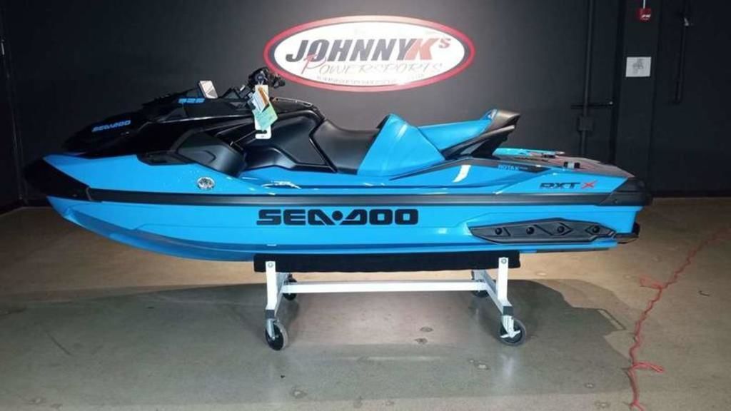 2026 Sea-Doo RXP-X 325 Tech, BRP Premium A, iBR Gulfstream Blue P in niles OH