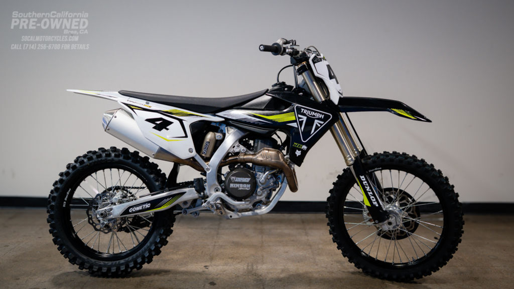 2025 Triumph TF 450-RC Edition Jet Black/Pure White 450-RC EDITION in Brea, CA