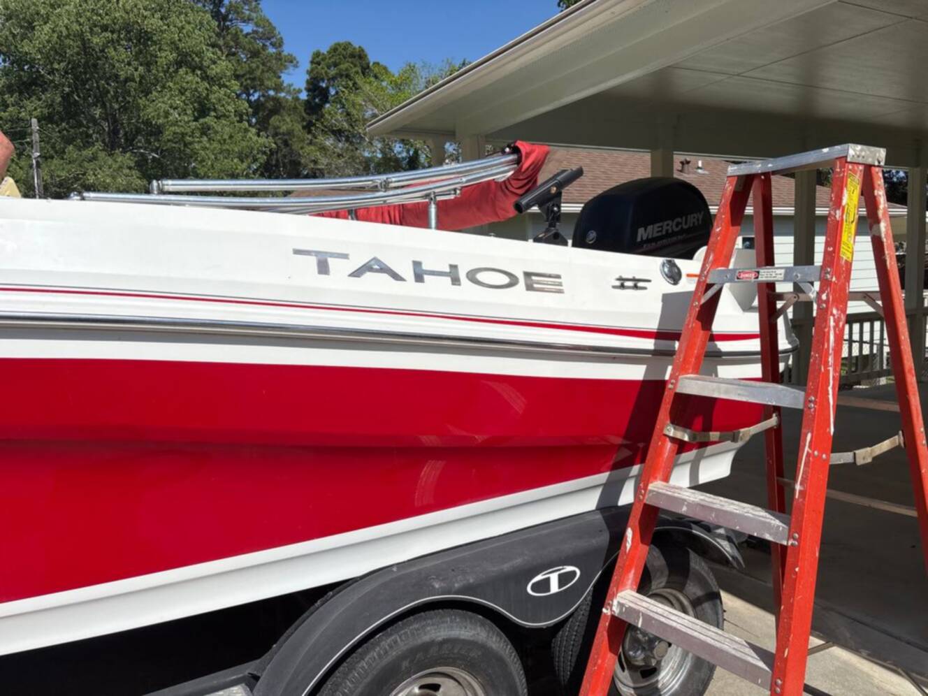A photo of this 2018 Tahoe 550 TF