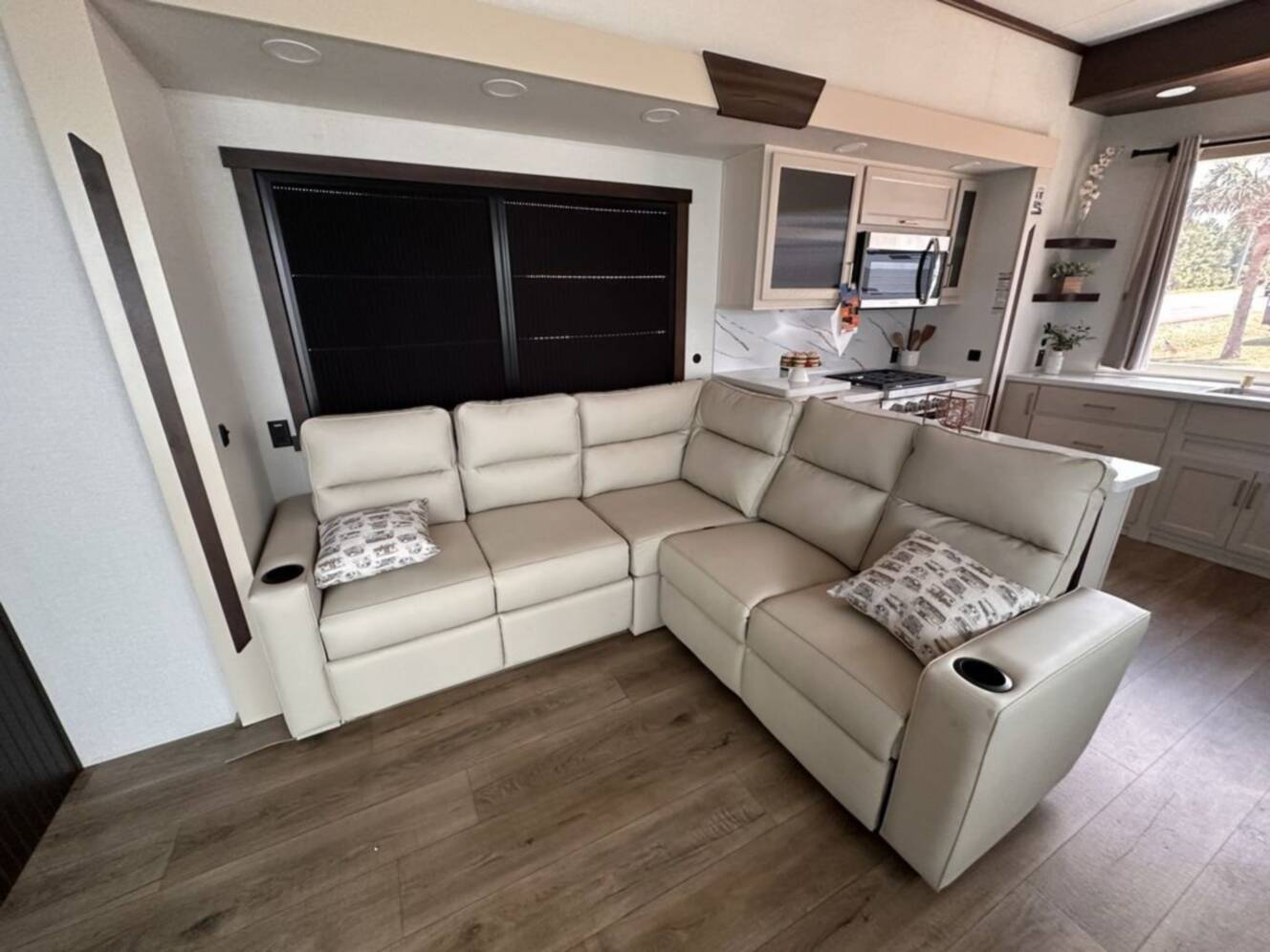 A photo of this 2026 Forest River Cedar Creek Cedar Cottage Destination 40CMK