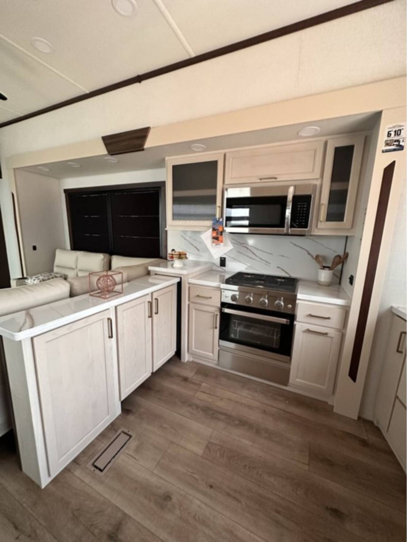 A photo of this 2026 Forest River Cedar Creek Cedar Cottage Destination 40CMK