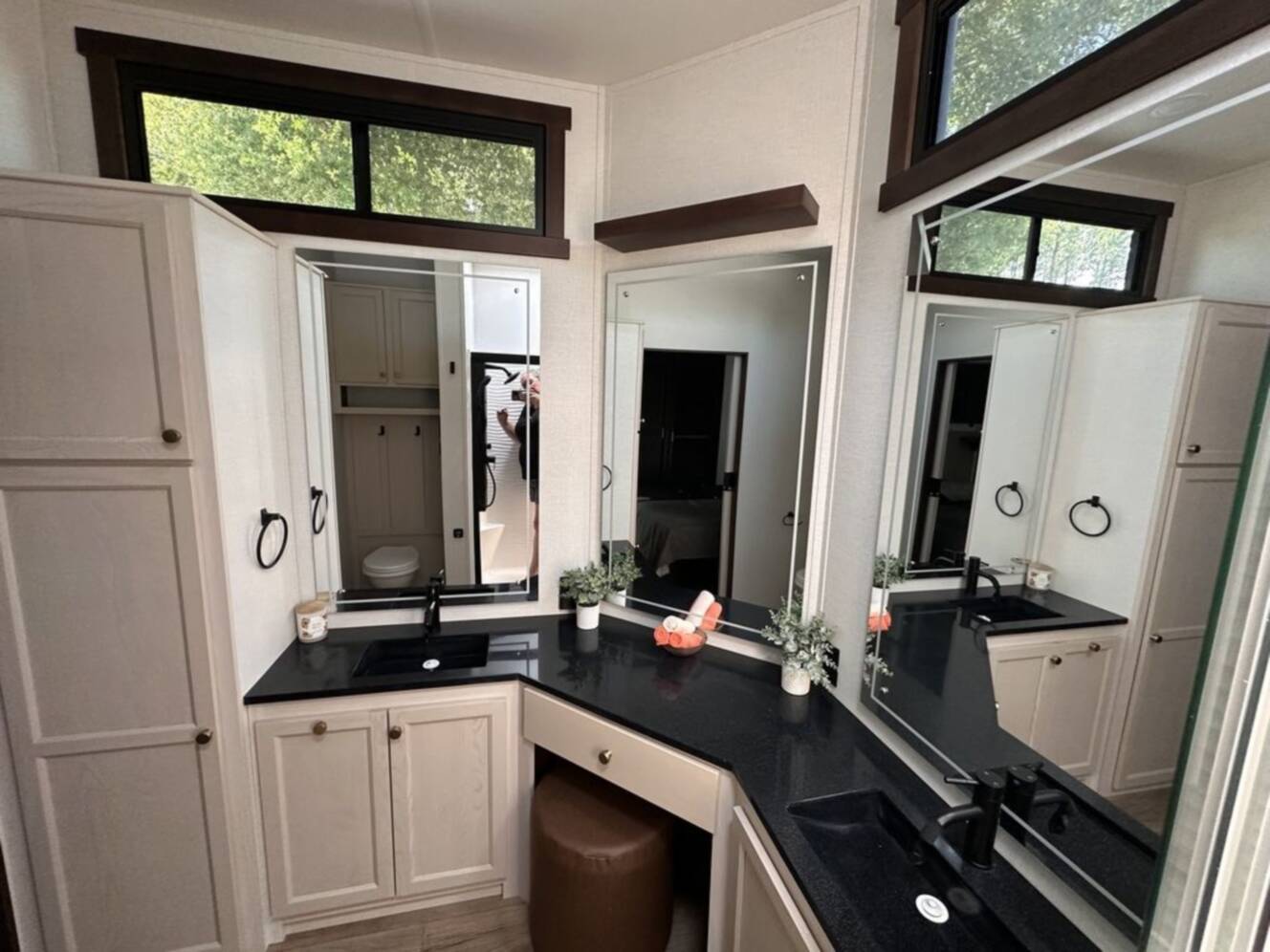 A photo of this 2026 Forest River Cedar Creek Cedar Cottage Destination 40CMK