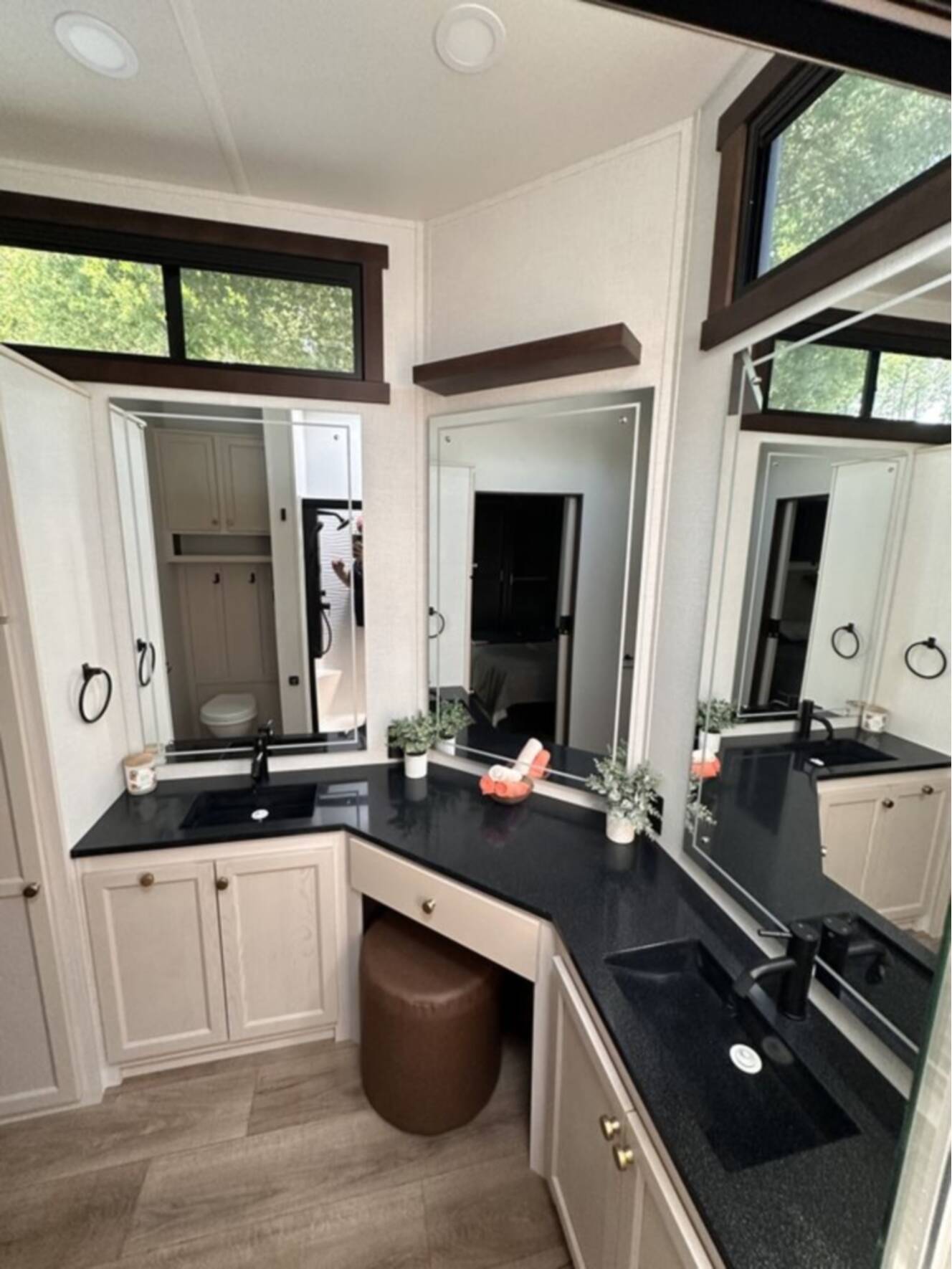 A photo of this 2026 Forest River Cedar Creek Cedar Cottage Destination 40CMK