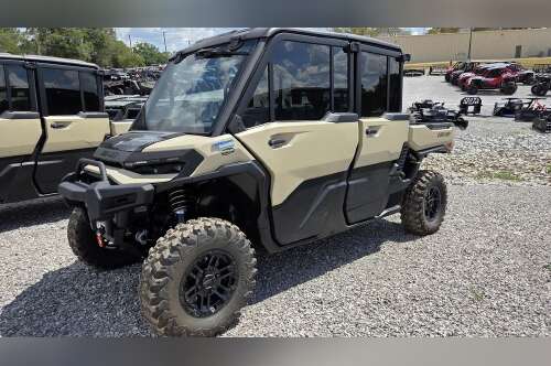 2026 Can-Am Defender MAX Limited HD11 Desert Tan & Carbon Black in batesville AR