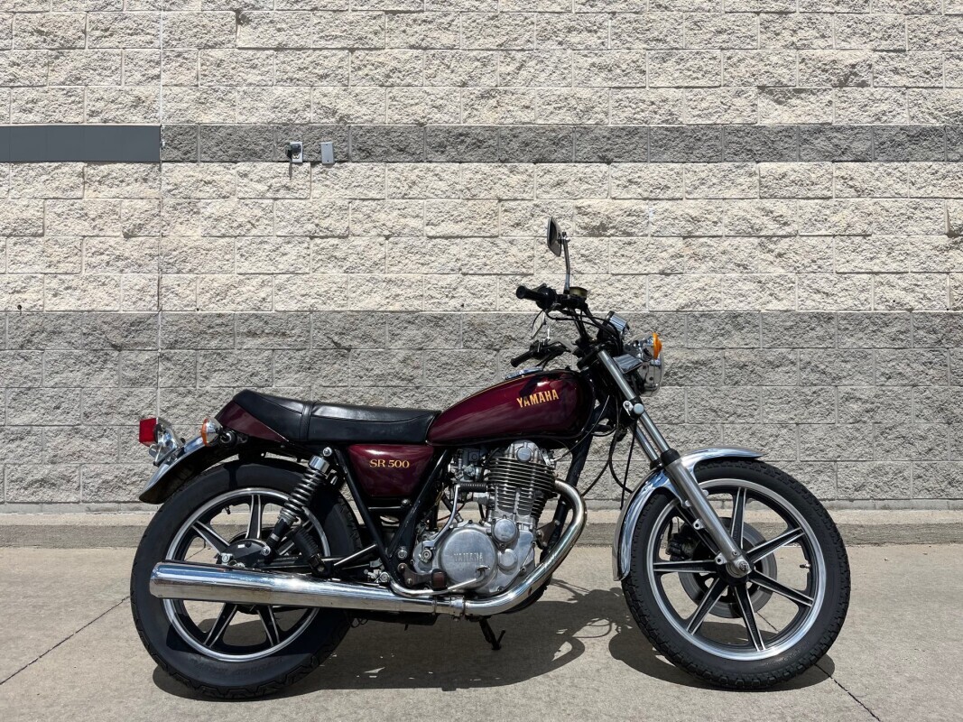 1980 Yamaha SR500 Base 500 in Rapid City, SD