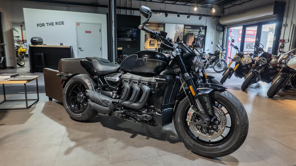 2025 Triumph Rocket 3 Storm R Sapphire Black/Granite STORM R in Hobe Sound, FL