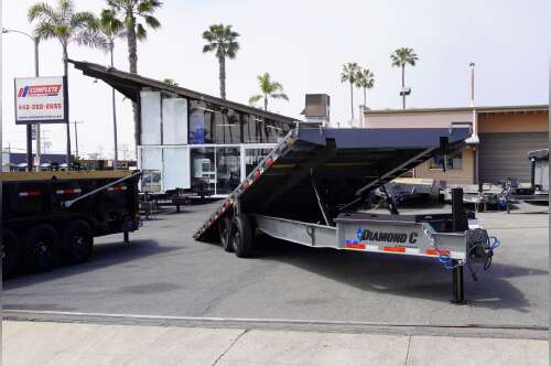 2026 Diamond C DET 208 22'X102'' 18K GVWR EQUIPMENT POWER TILT TRAILER in oceanside CA