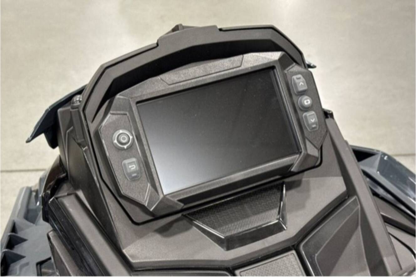 A photo of this 2026 Polaris® SNO-26 BOOST RMK KHAOS 155 Patriot Boost