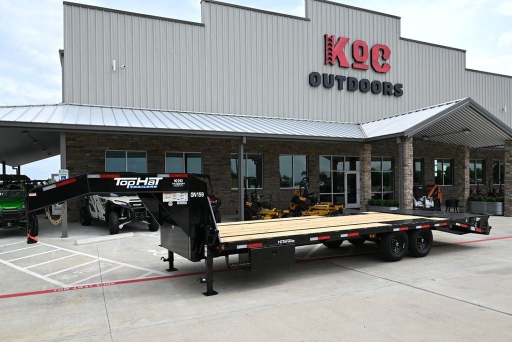 2026 Top Hat Trailers 20+5' X 102" GN 159 Gooseneck Flatbed 20X83 in Caldwell, TX