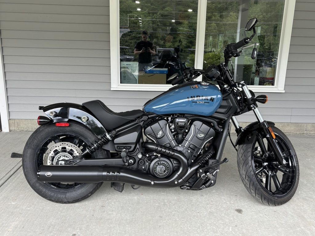 2025 Indian Motorcycle® Sport Scout® Limited +Tech Storm Blue LIMITED + TECH in Swanzey, NH