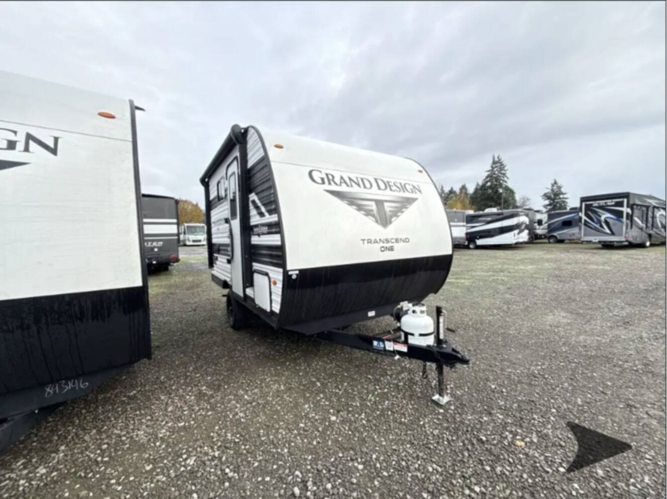 A photo of this 2026 Grand Design Transcend One 131DL