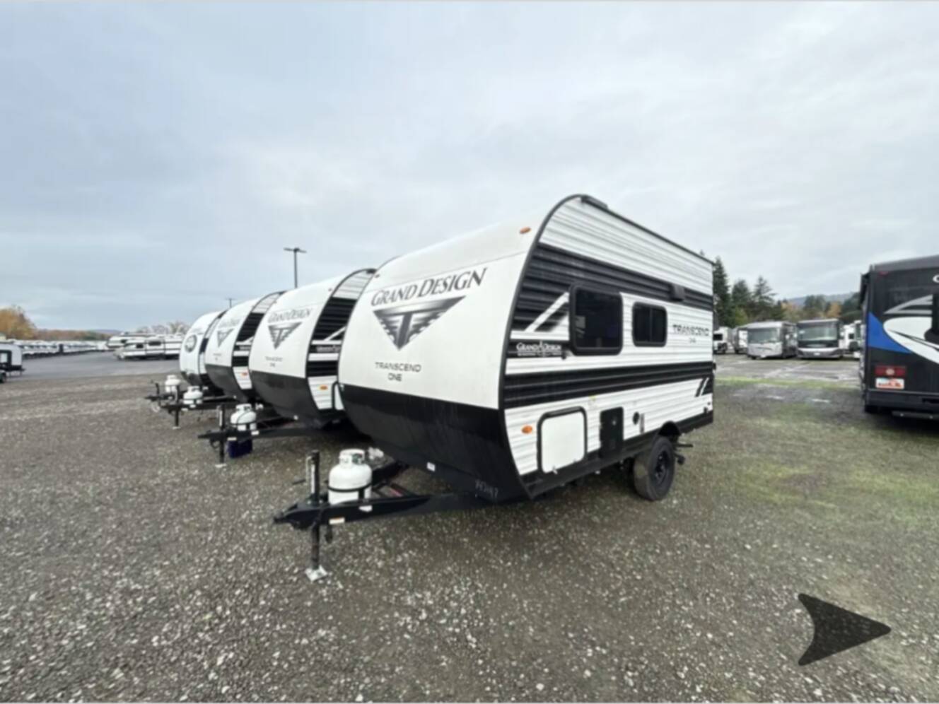 A photo of this 2026 Grand Design Transcend One 131DL