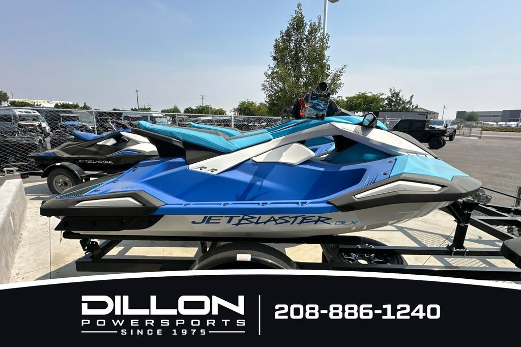 2026 Yamaha JETBLASTER DLX 3-AZURE BLUE/WHITE BASE in boise ID
