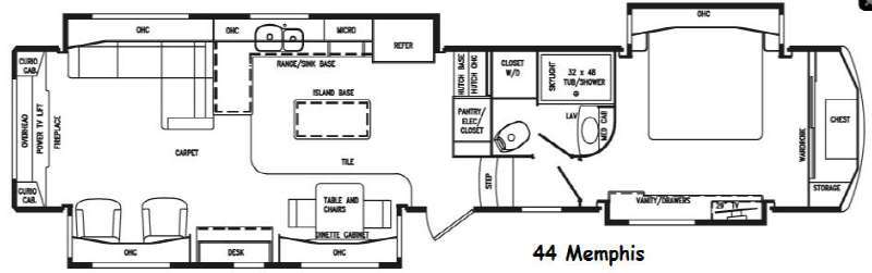 2015 DRV LUXURY SUITES Mobile Suites 44 Memphis in eldridge IA