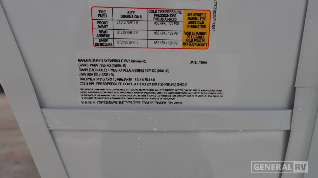 A photo of this 2027 Brinkley MODEL Z 3210