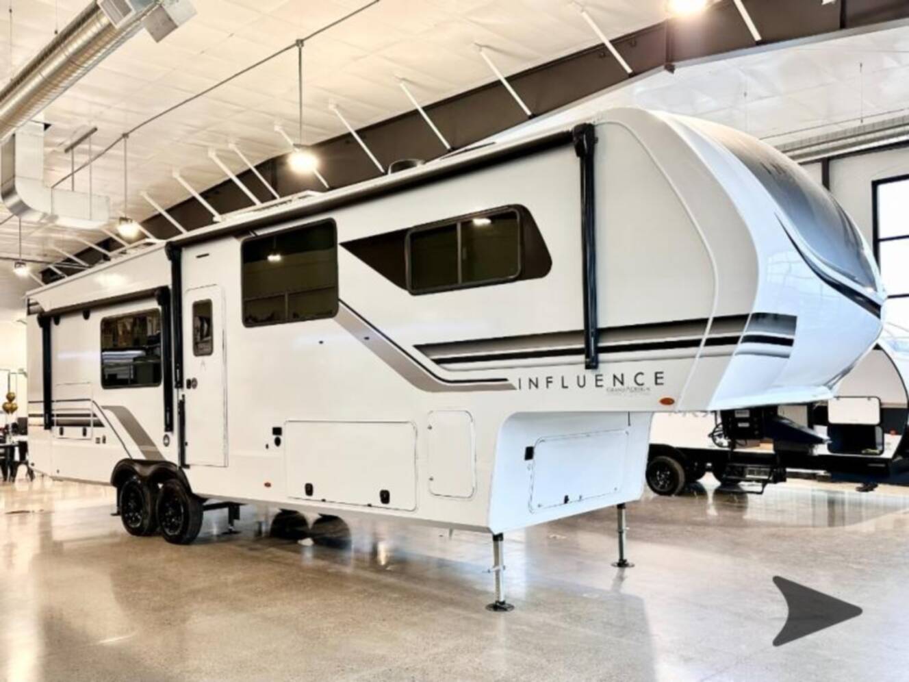 A photo of this 2026 Grand Design Influence 3203GK