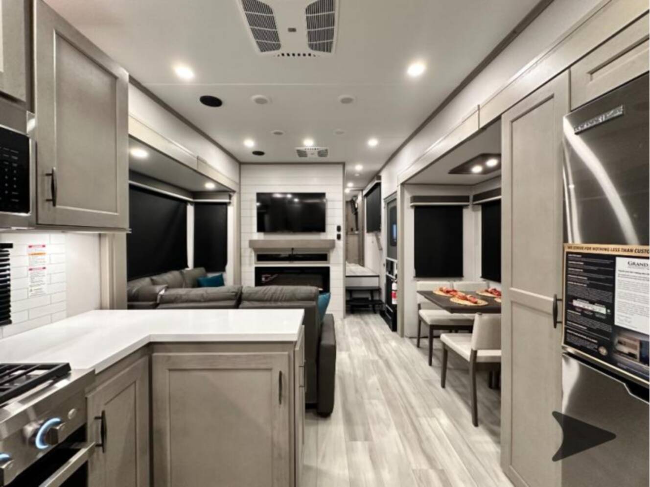 A photo of this 2026 Grand Design Influence 3203GK
