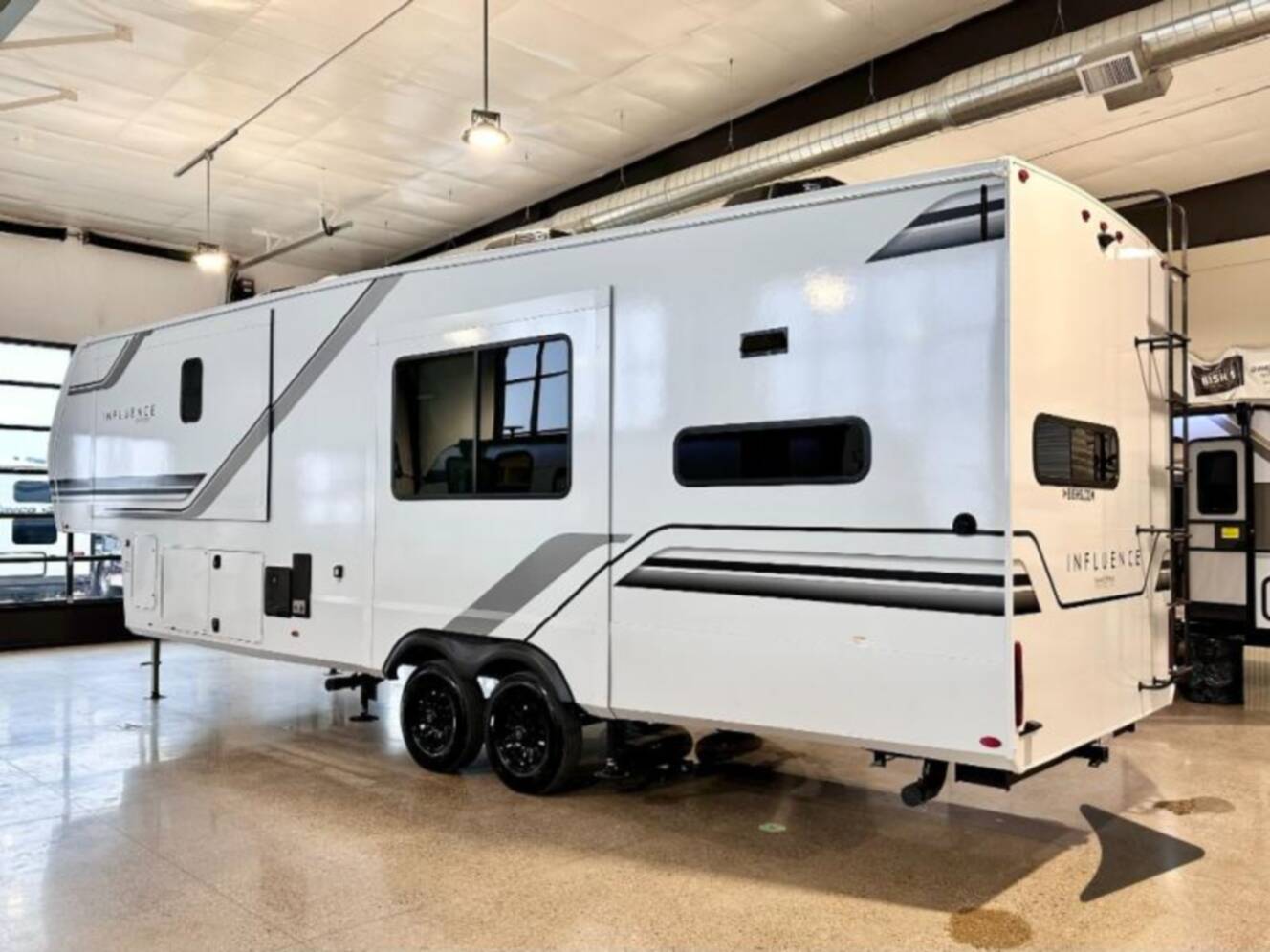 A photo of this 2026 Grand Design Influence 3203GK