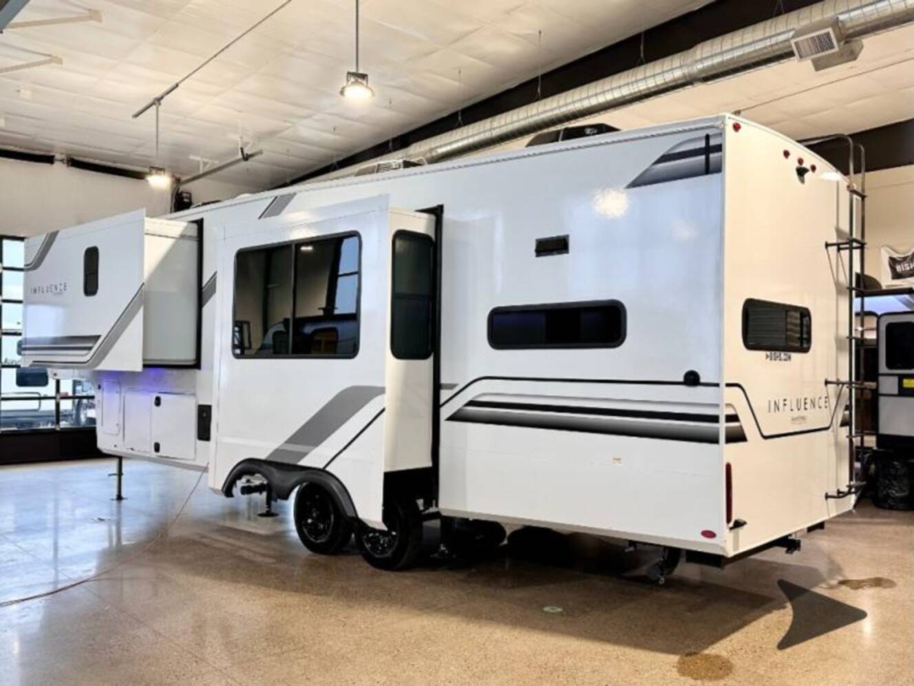 A photo of this 2026 Grand Design Influence 3203GK