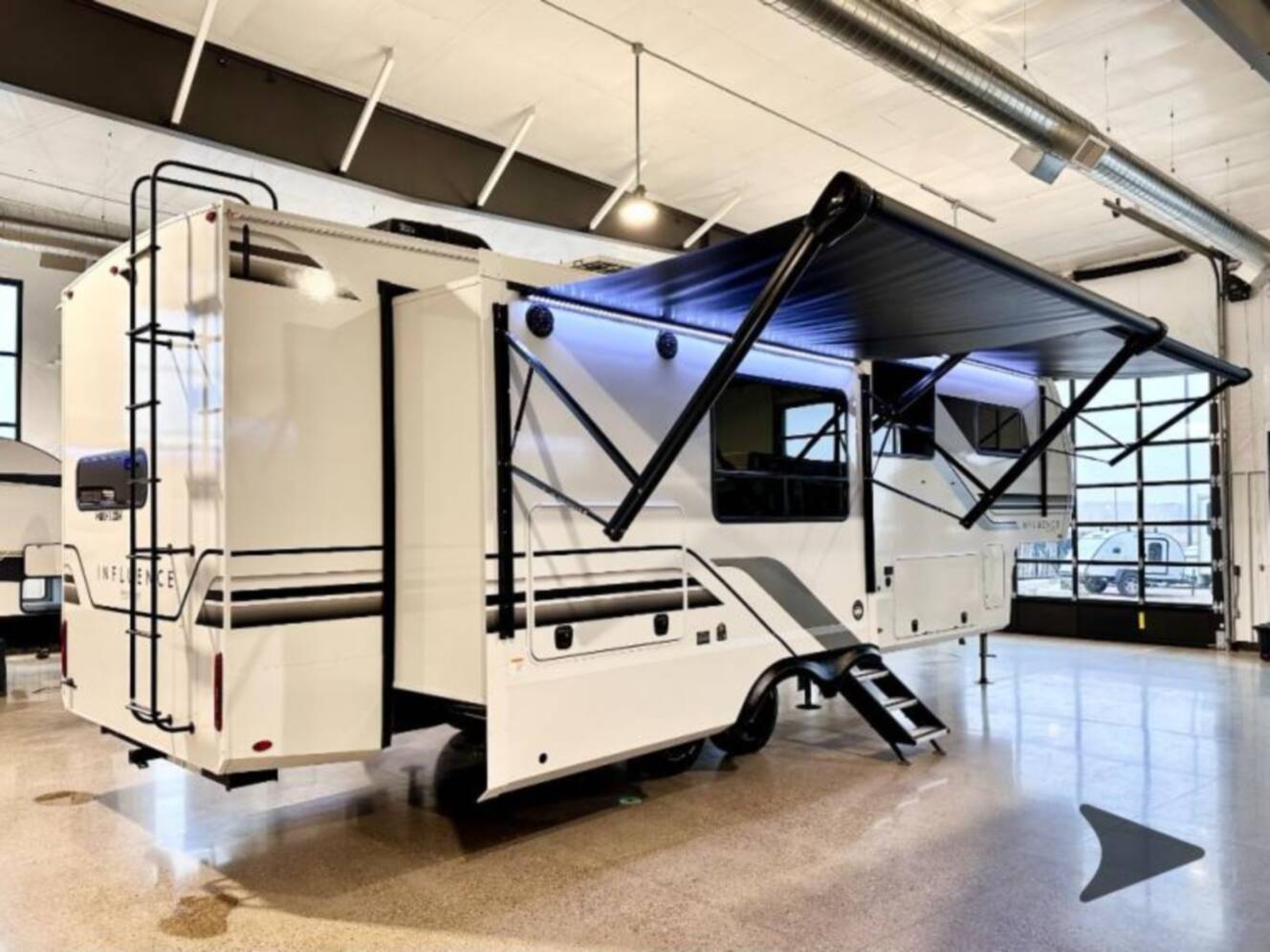 A photo of this 2026 Grand Design Influence 3203GK