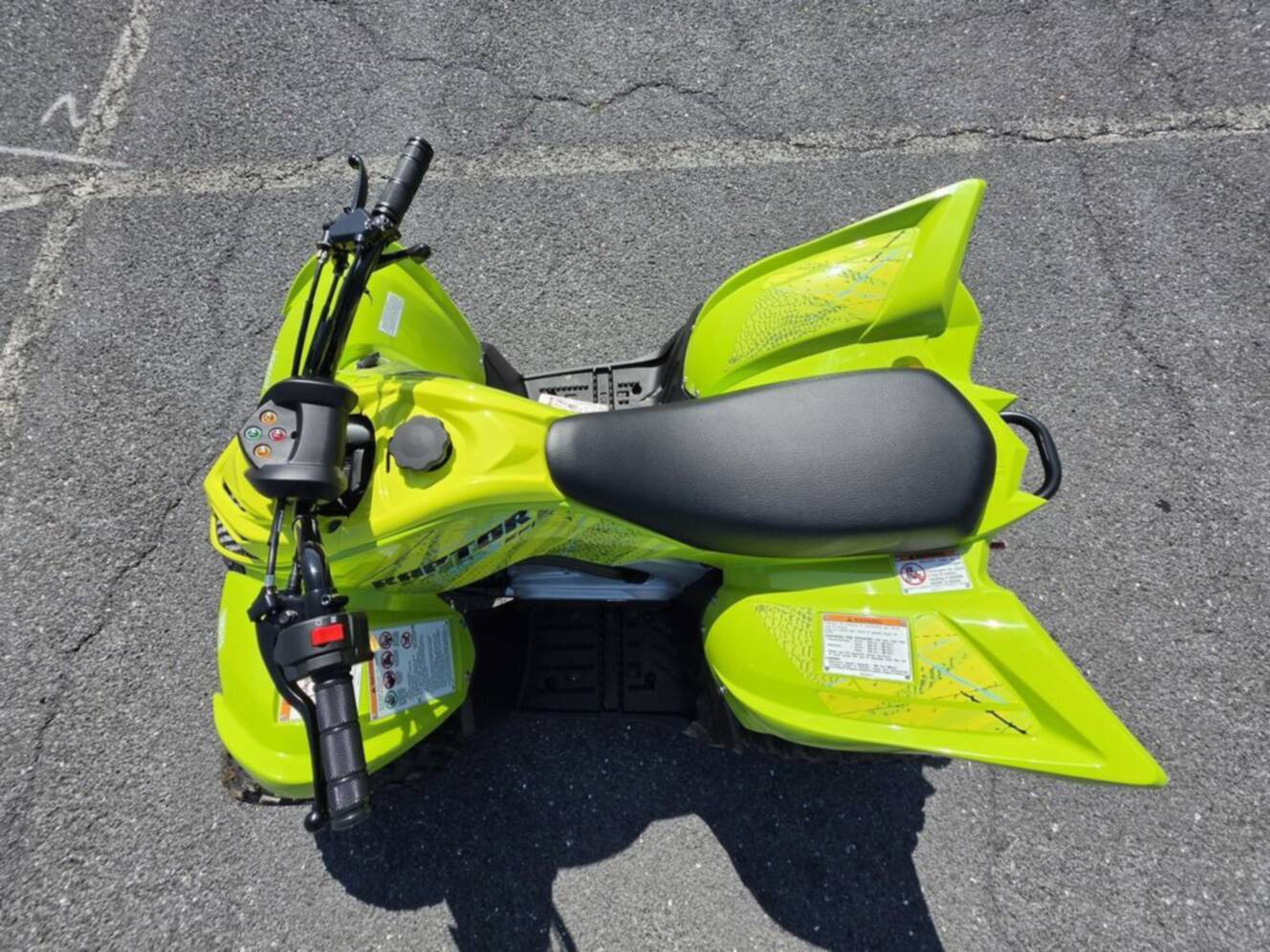 A photo of this 2026 Yamaha Raptor 110