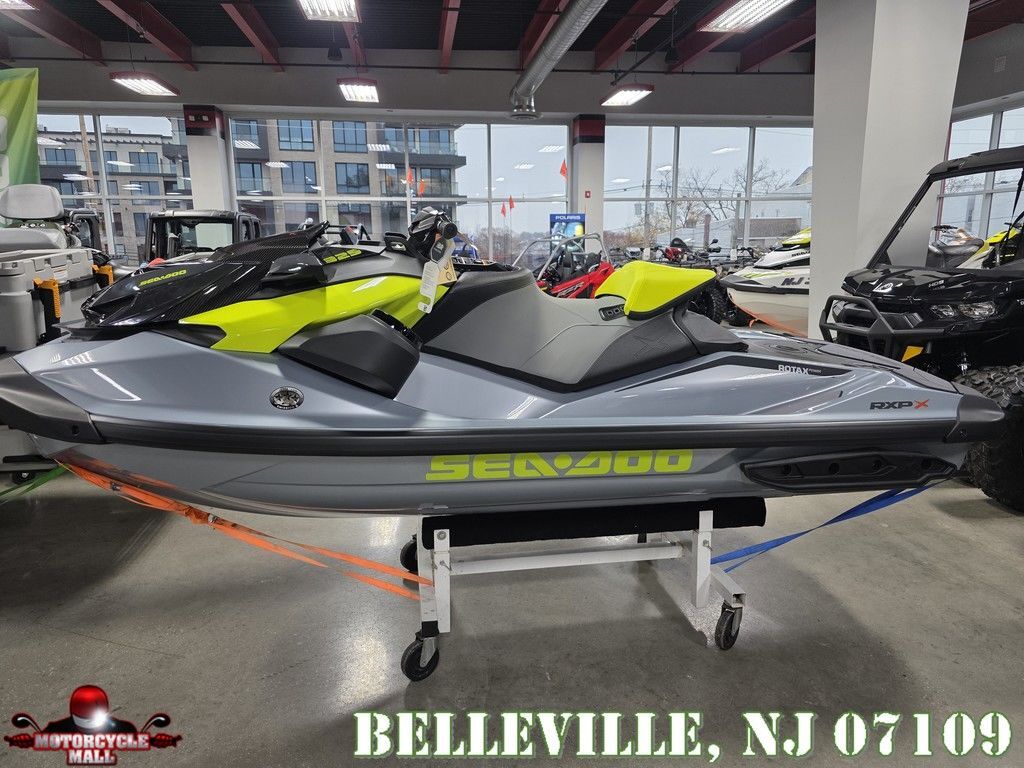 2026 Sea-Doo RXP-X 325 Tech, BRP Premium A, iBR Ice Metal / Manta in belleville NJ