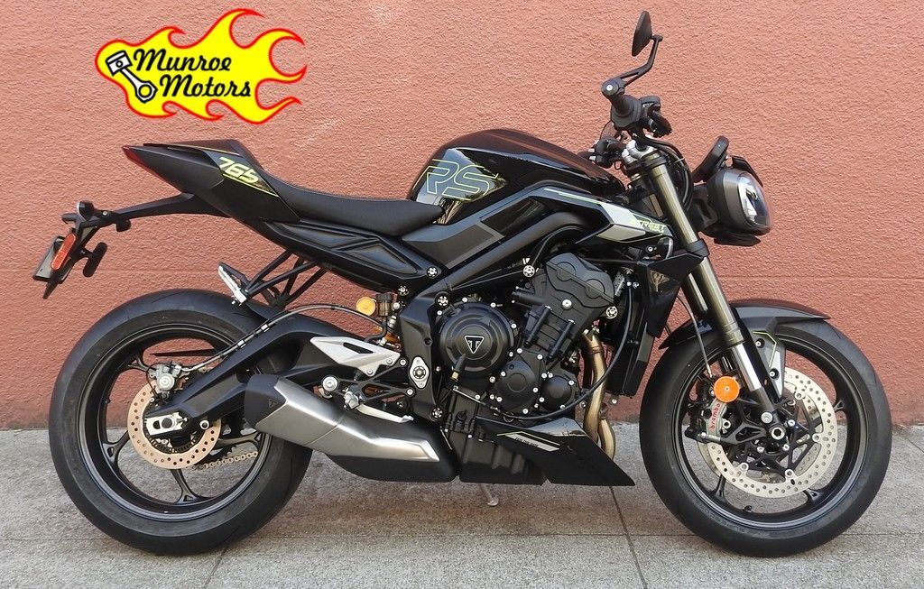 2026 Triumph Street Triple 765 RS Phantom Black RS in San Francisco, CA