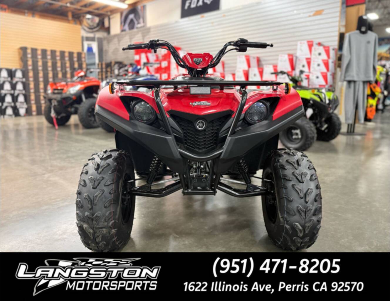 A photo of this 2025 Yamaha Grizzly 110