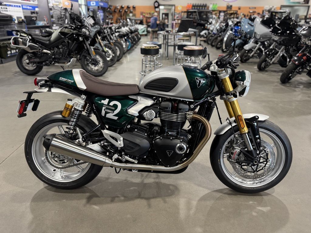 2026 Triumph Speed Twin 1200 Cafe Racer Edition Aluminium silver / C BASE in Fayetteville, NC