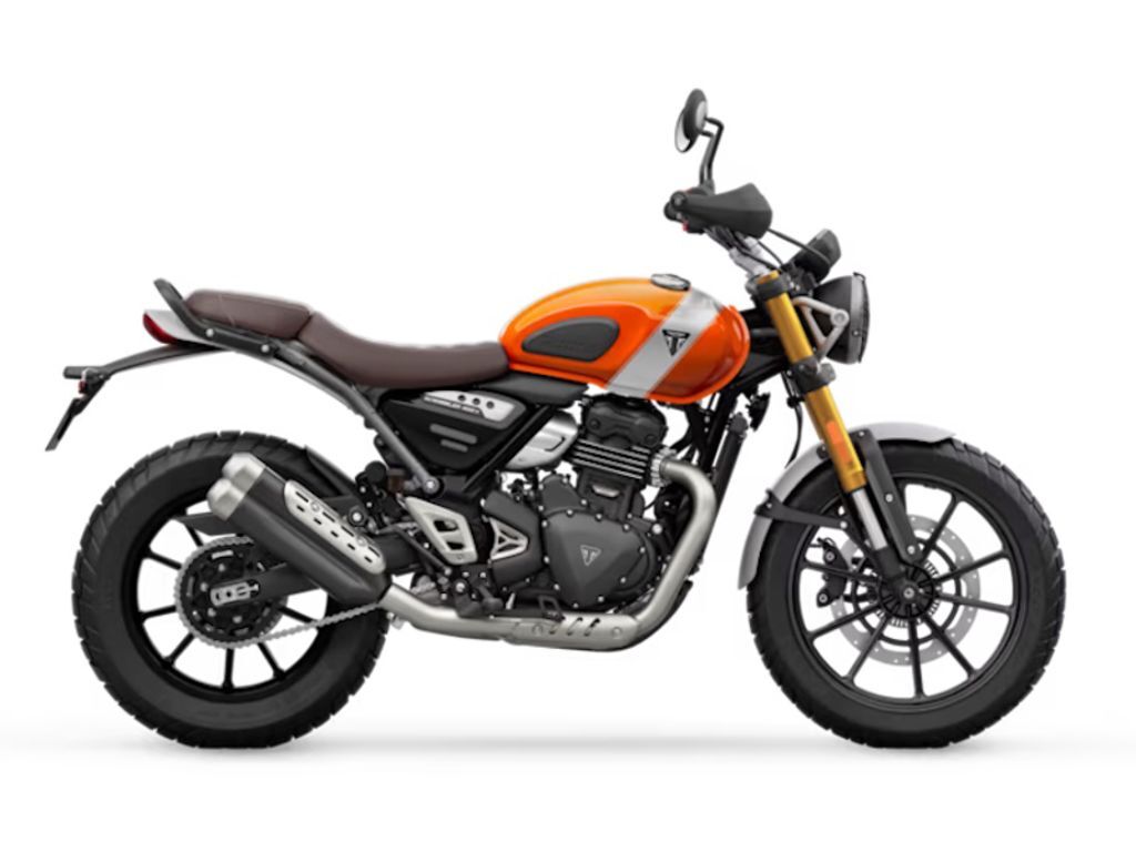 2026 Triumph Scrambler 400 X Baja Orange/Aluminium 400 X in Bremerton, WA