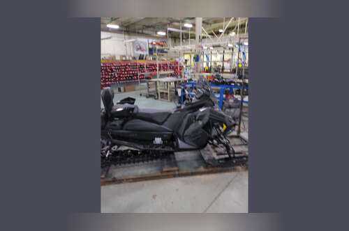 2025 Polaris® 650 Indy Adventure 137 Shadow Gray / Gloss Black 650 137 in ann arbor MI