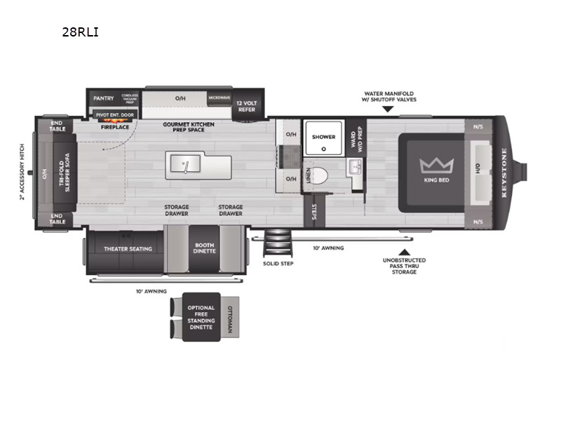 2027 Keystone Rv Cougar Half-Ton 28RLI in huntsville AL