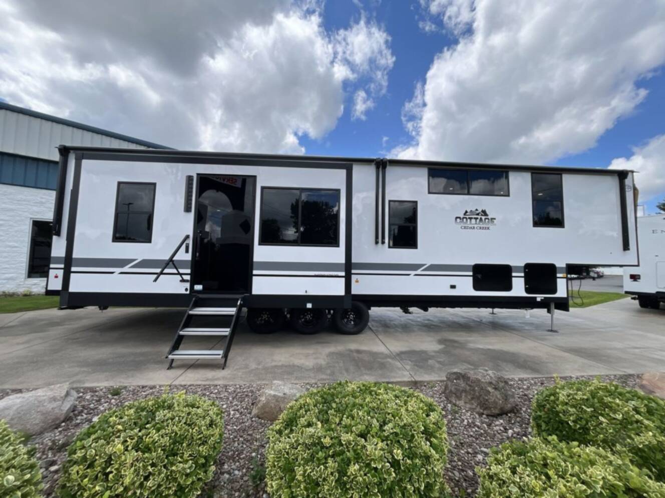 A photo of this 2027 Forest River Rv Cedar Creek Cottage 412FWC