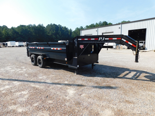 2022 PJ TRAILERS PJ Trailers DE 16' Heavy Duty Gooseneck Dump Trail in Hope Mills, NC