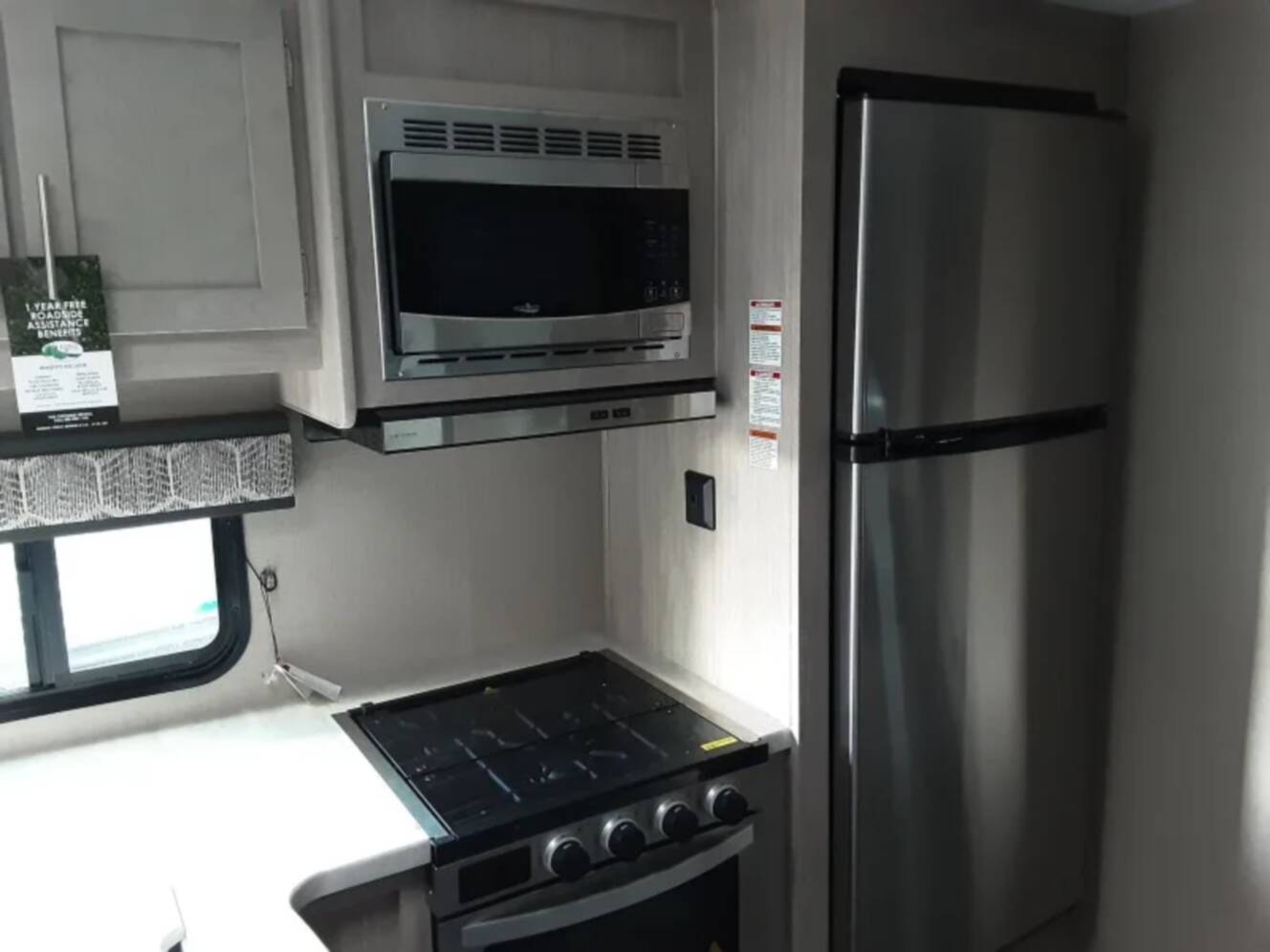 A photo of this 2022 Coachmen Catalina Legacy 343BHTS Front Master Bedroom
