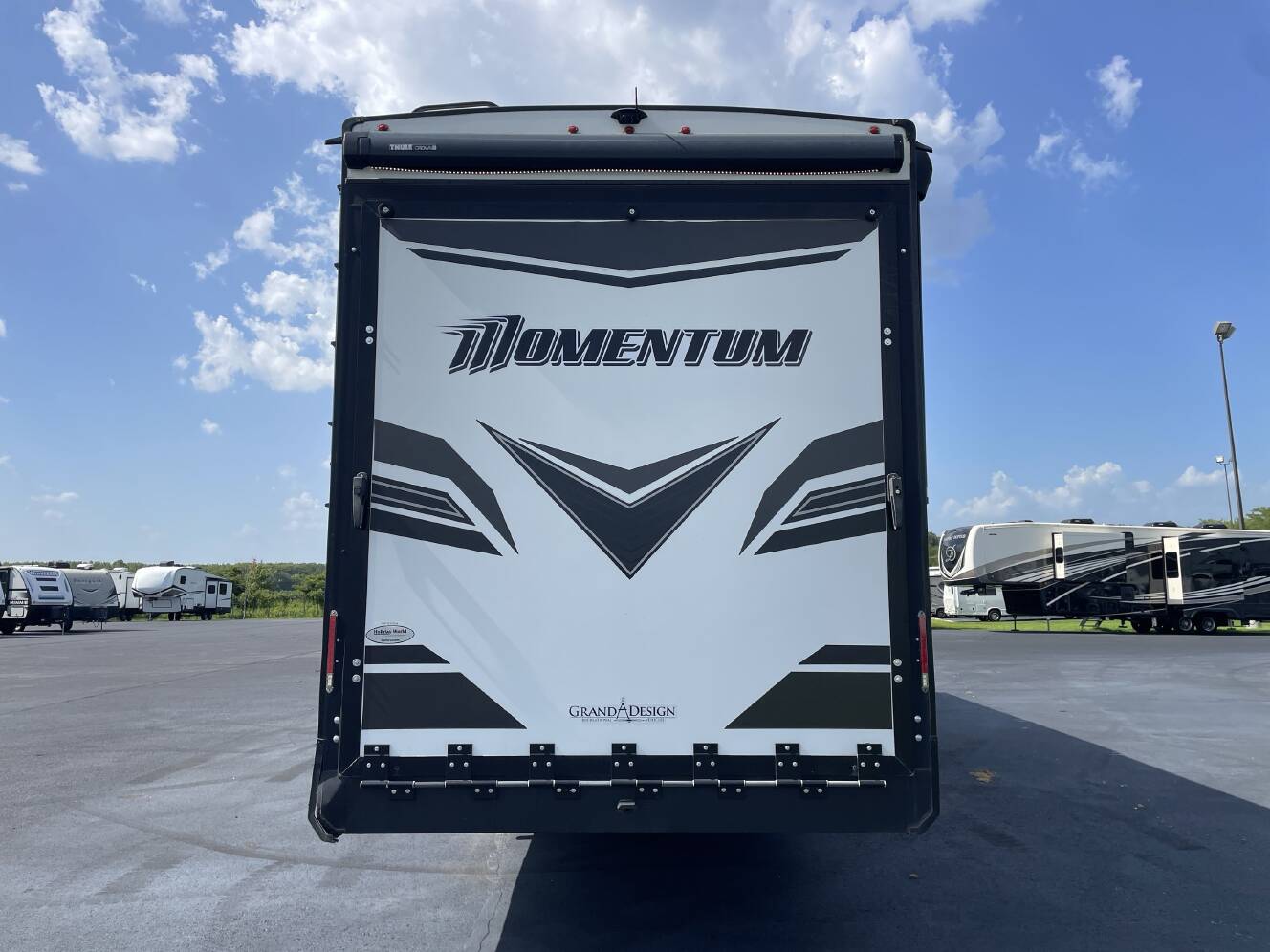 A photo of this 2023 Grand Design MOMENTUM 399TH