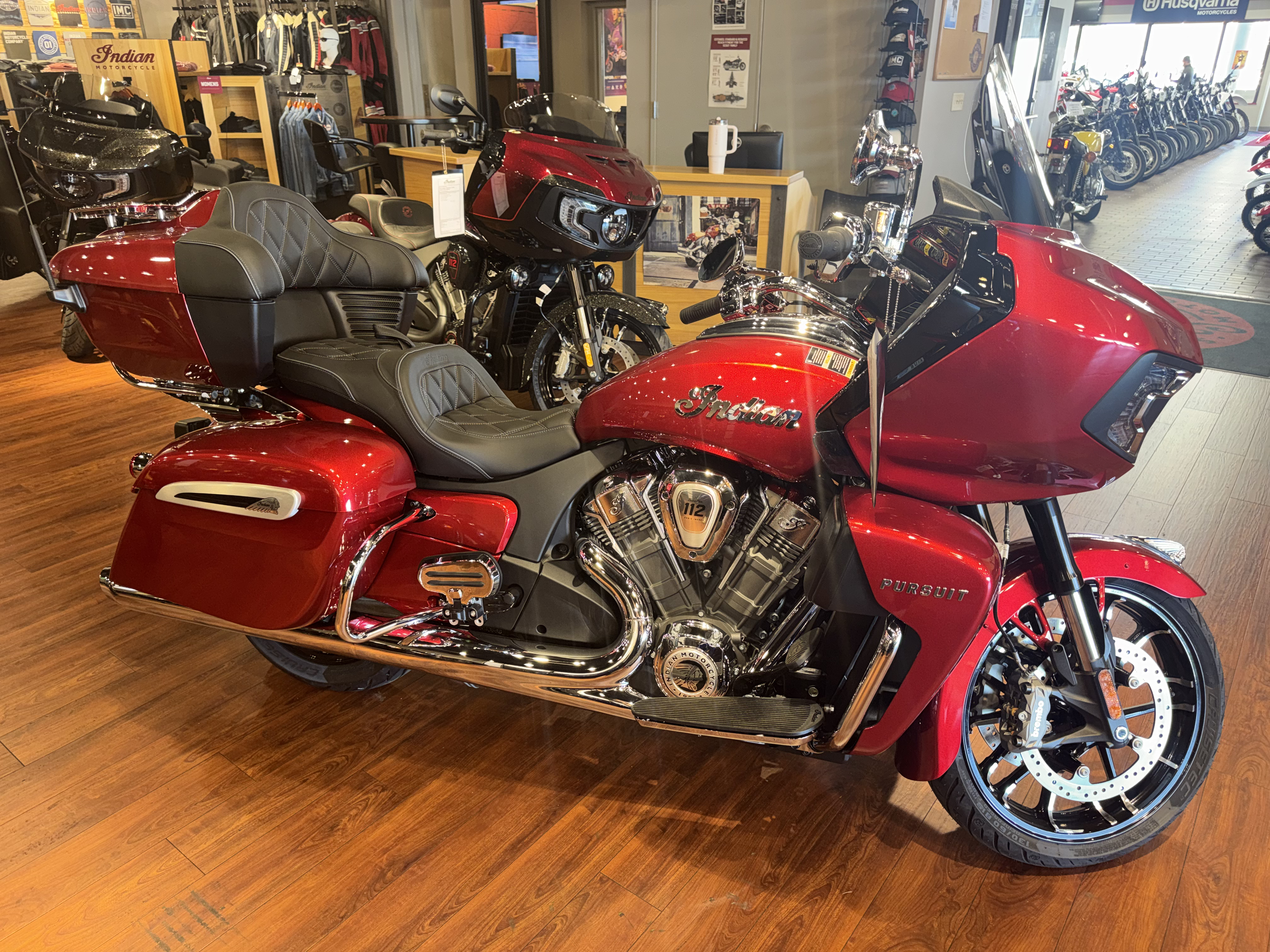 2026 Indian PURSUIT LT 112, SUNSET RED METALLIC, 49ST Limited LIMITED in St. Louis, MO