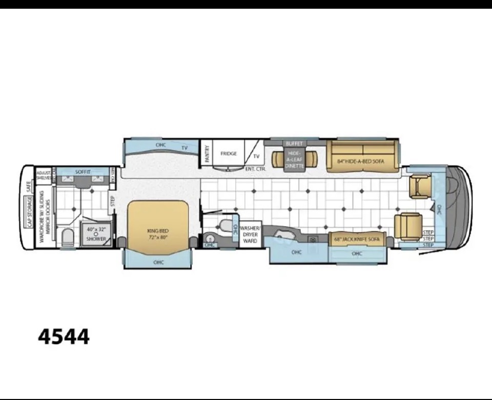 2012 Newmar ESSEX 4544 in atmore AL