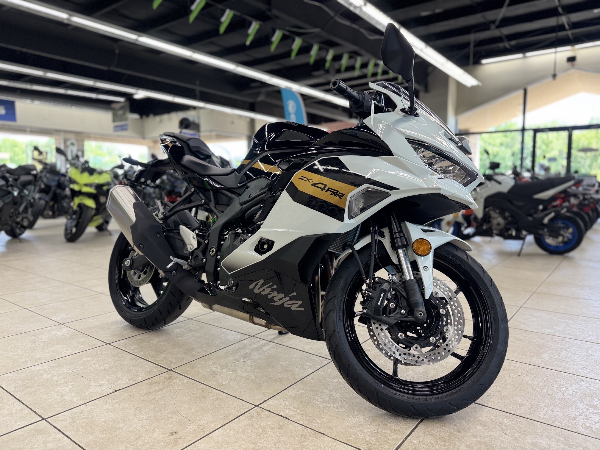 White Kawasaki Ninja ZX-4RR Motorcycles For Sale - Cycle Trader