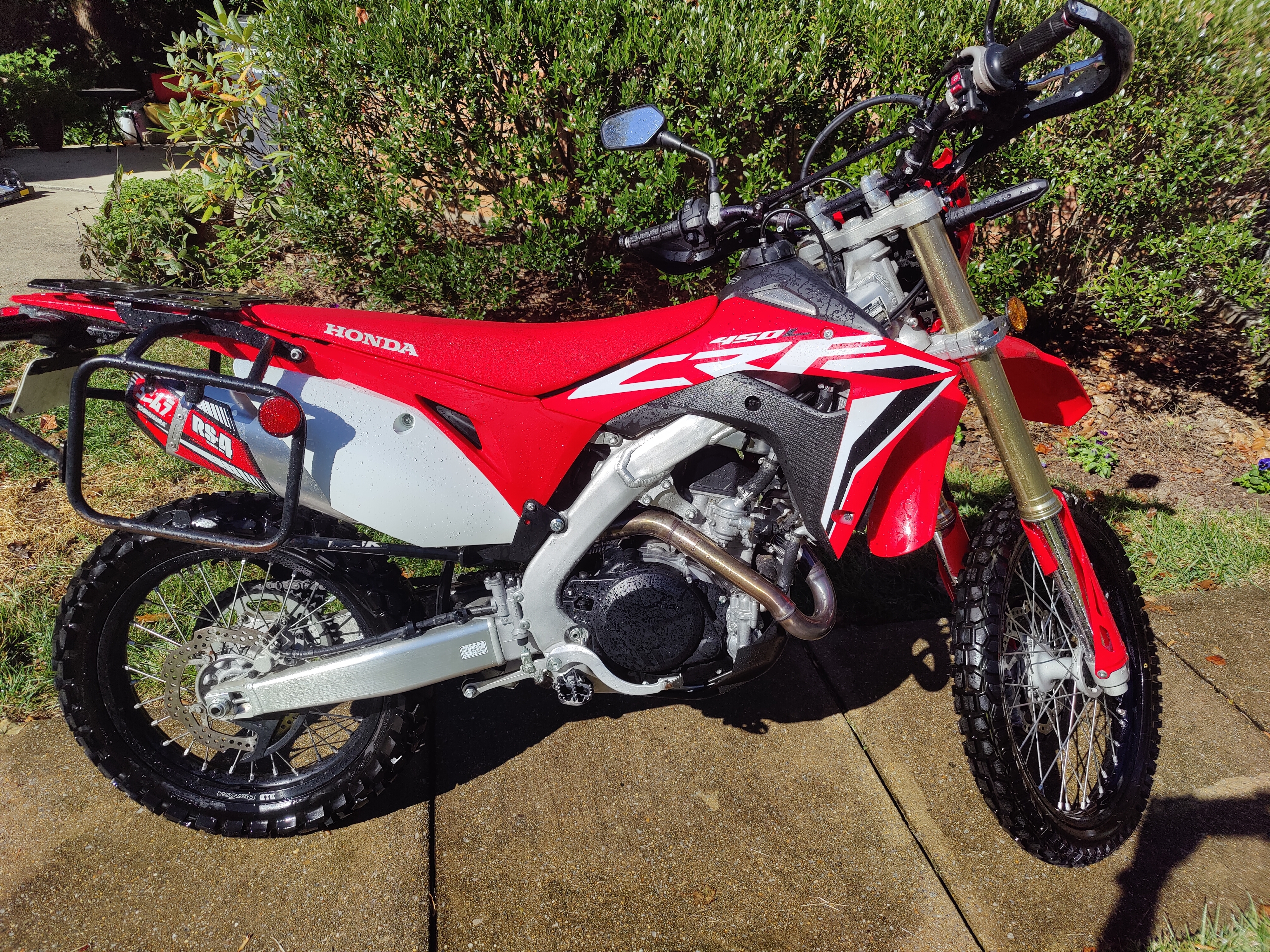 2020 Honda CRF 450L Dual Sport motorcycle