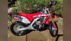 2020 Honda CRF 450L Dual Sport motorcycle