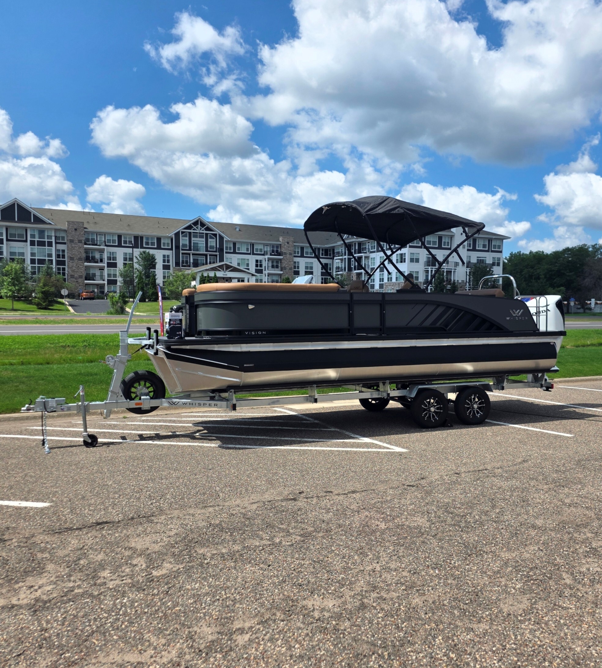 2026 Whisper Pontoons Vision V23 Pontoon Boat boat