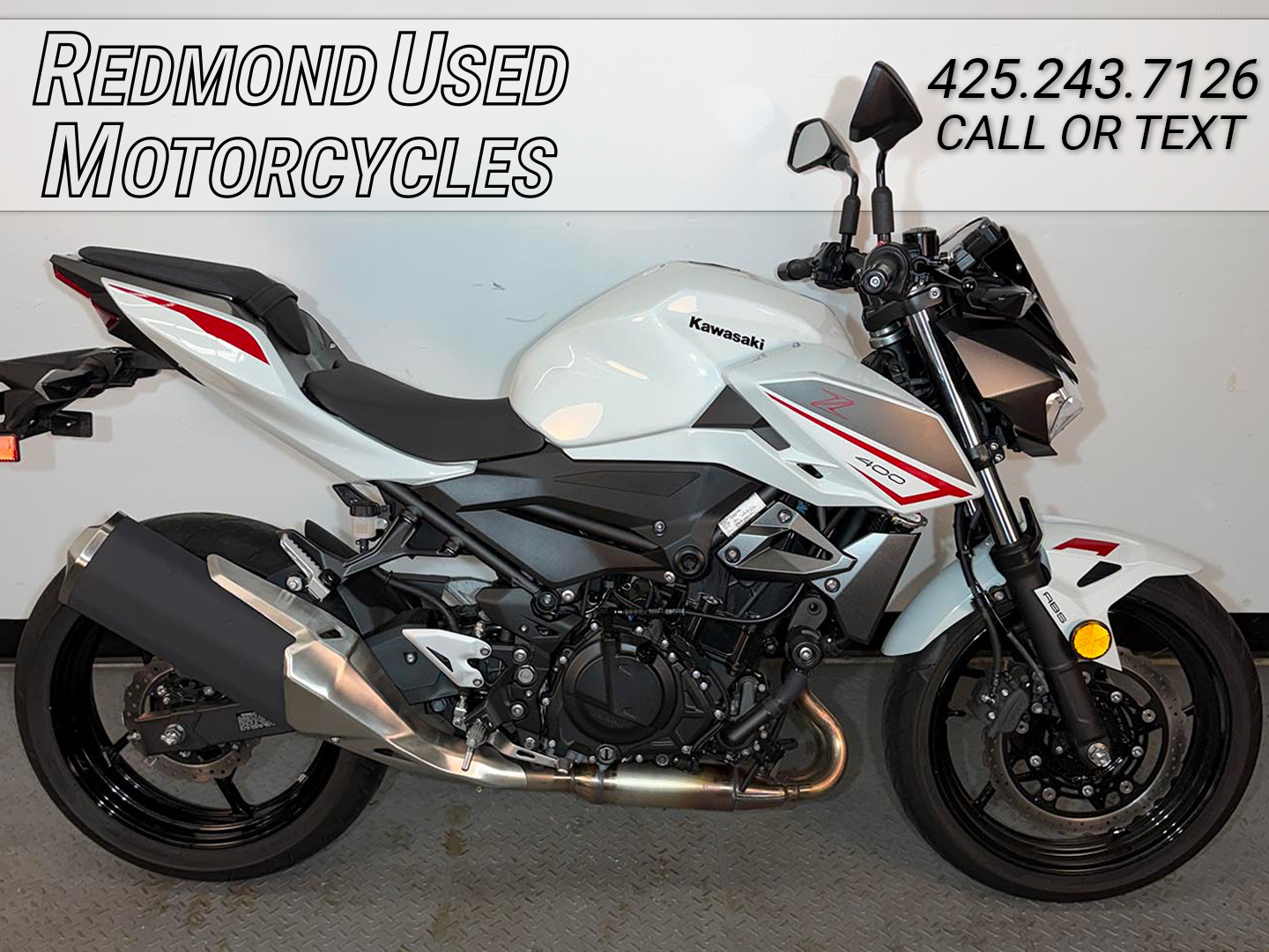 2023 Kawasaki Z400 ABS 400 ABS in Bellevue, WA