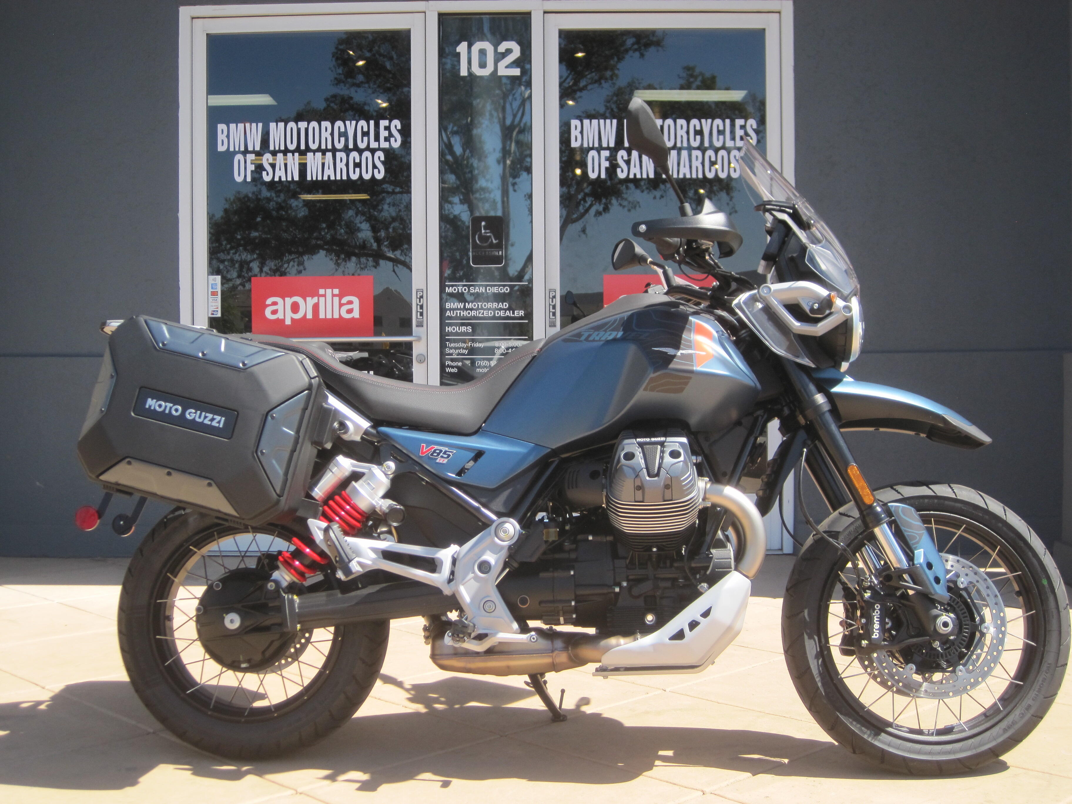 2027 Moto Guzzi V85 TT TRAVEL TT in San Marcos, CA